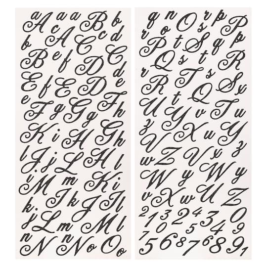 Recollections™ Alphabet Stickers